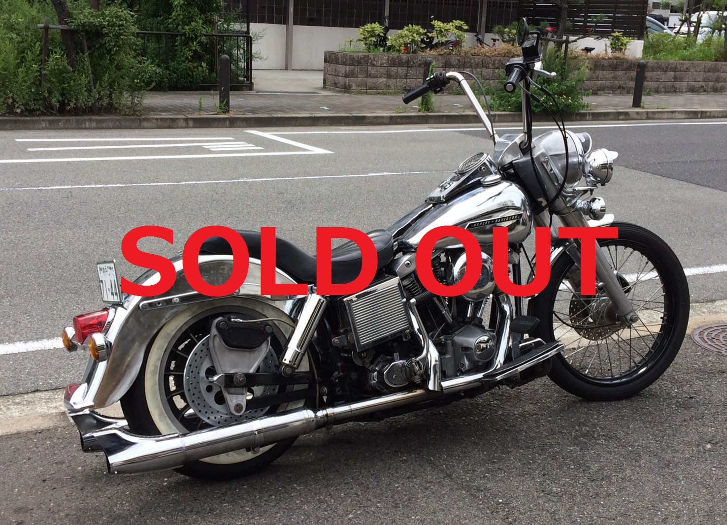 SOLD OUT 1984 Harley Davidson FLHP chrome – SHIUN CRAFT WORKS official web.